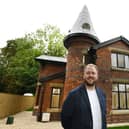 Paul Preston, director of Bare Capital.  We take a look around one of Preston's most unique buildings, Whittingham Park's iconic Gatehouse, North Lodge. The property had been vacant for 20 years and fallen into severe disrepair, Bare Capital Ltd have undertaken extensive renovation and the four-bedroom property is nearly ready to put on the market.