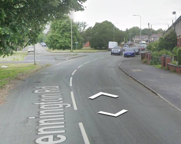A general view of Pennington Road in one of whose houses dynamite was found