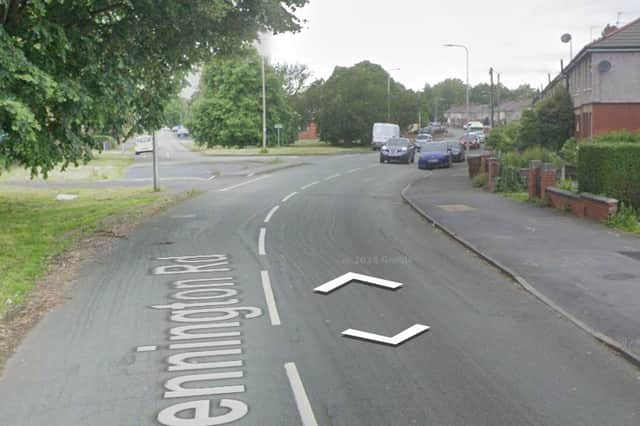 A general view of Pennington Road in one of whose houses dynamite was found