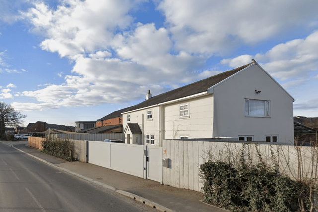 The site of the proposed health service on Sandy Lane