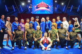 Circus Mondao in Chorley. Petra Jackson, centre.