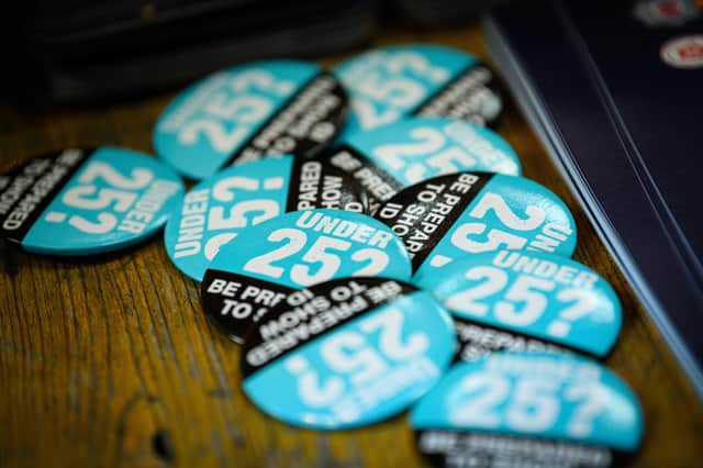 Best practice, like an ID check for those who look under 25, was on display at the event