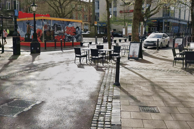 Changes are also coming to Cheapside, in front of the Flag Market