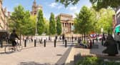 How the revamped Friargate South will look at its junction with Market Street and Cheapside