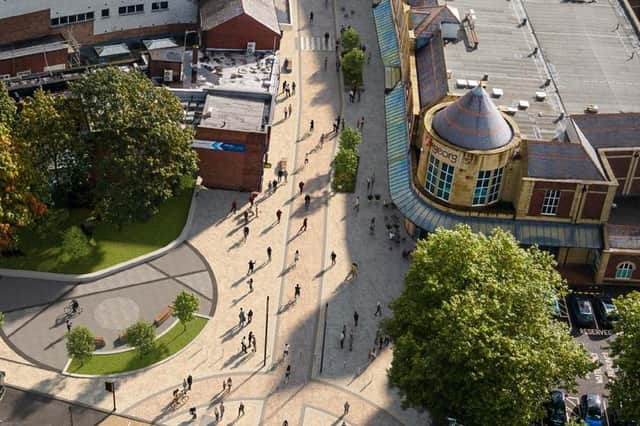 Friargate South's fresh appearance will complement that already introduced on Friargate North