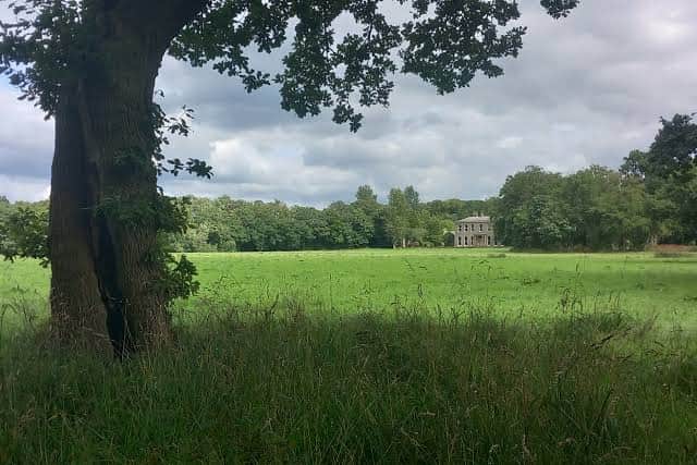 The injured woman was found in a wooded area near Brindle Lodge in Hoghton after a police search on Sunday morning (September 6)