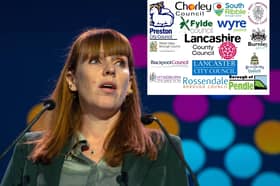 Local government secretary Angela Rayner has placed a question mark over the planned abolition of Lancashire's 15 councils