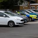 There is a police presence at Lea Community Primary School in Preston. Photo: Kelvin Lister-Stuttard