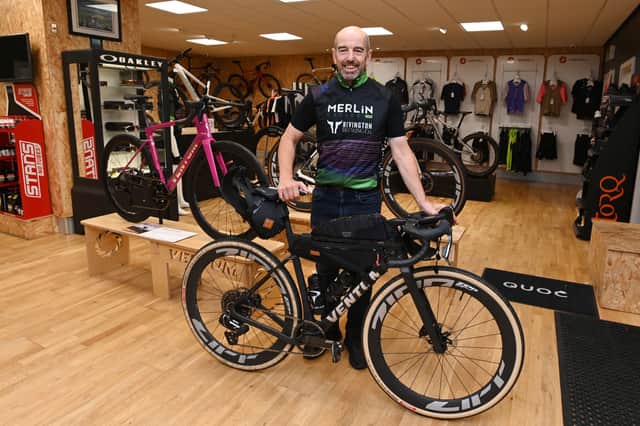 Merlin Cycles, Buckshaw Village, supplied the bike 