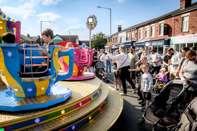 The annual A Taste of Leyland food and drink festival, Leyland, Lancashire