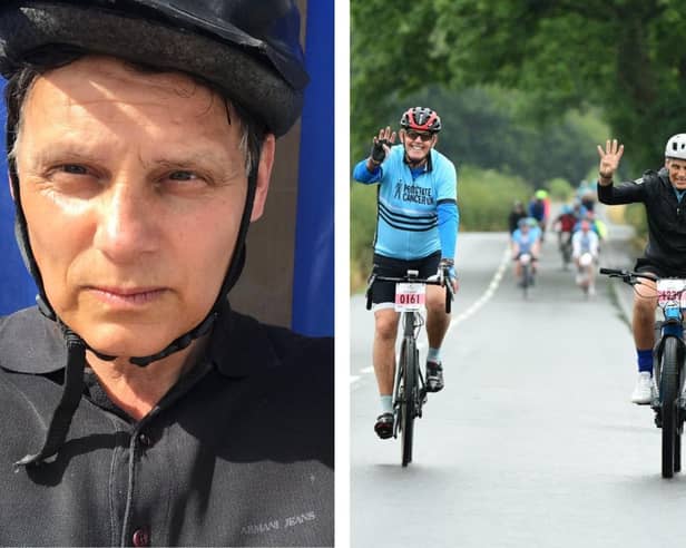 Lancashire dad Mark Kingsley, who has stage four prostate cancer, raised over £30k with a major cycle challenge.