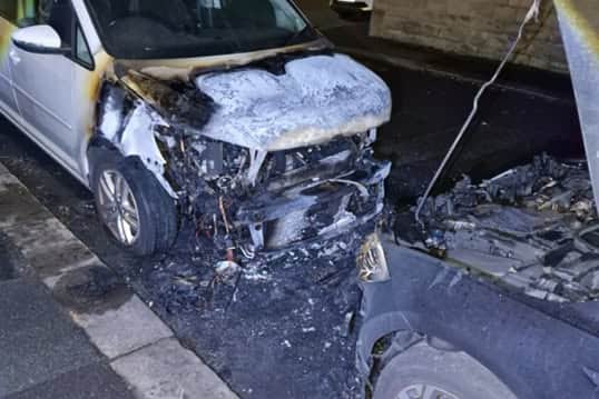 Police have urged parents to “consider the whereabouts of their children” after a shocking incident in which two vehicles were deliberately destroyed by a group of youths with fireworks in Clitheroe