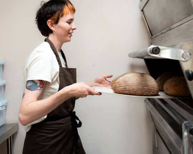 Kat Bozikovic, co-owner of Outpost Bakery.