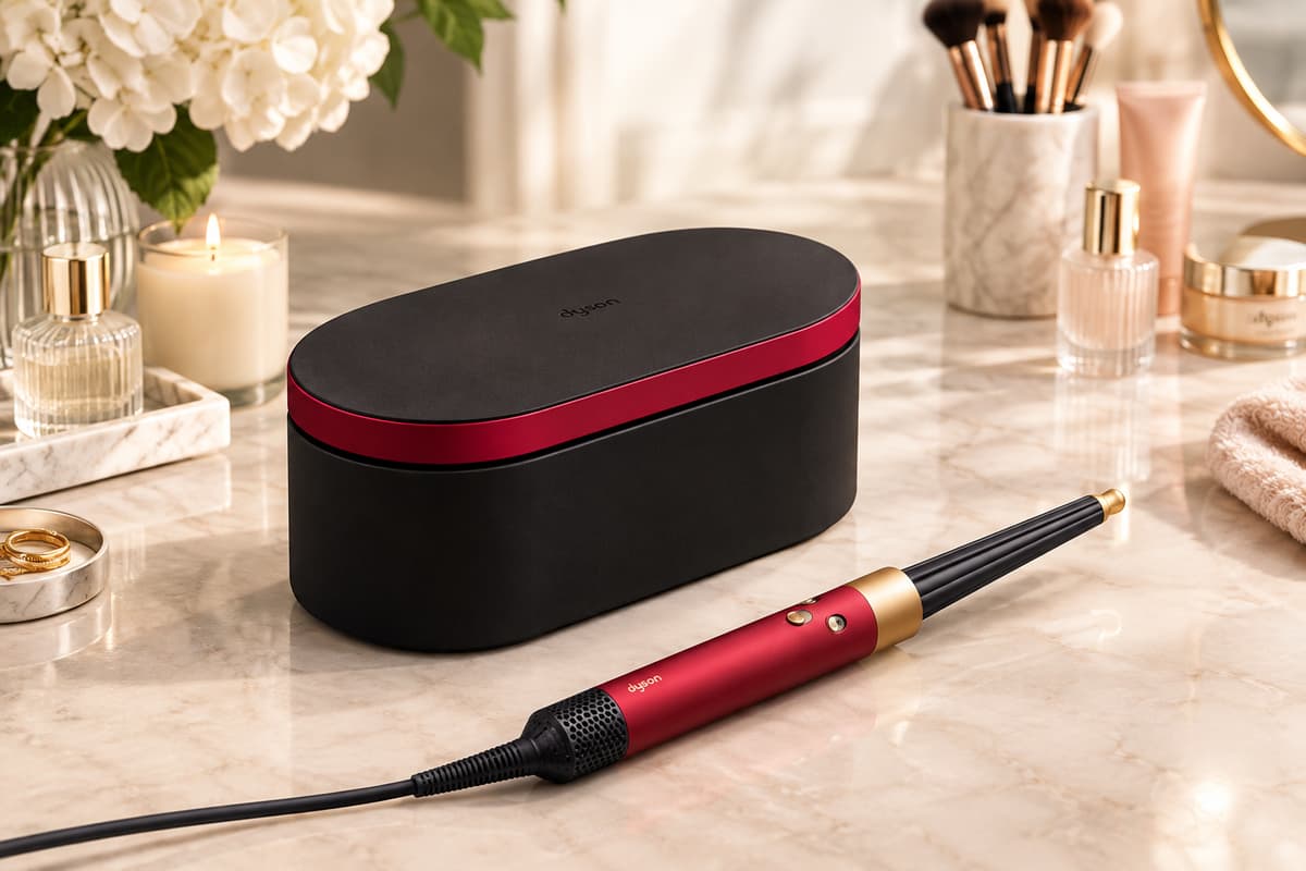 Viral Dyson Airwrap loved by beauty lovers is £100 cheaper in red velvet ...