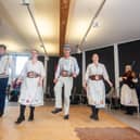 Clog dancing at Clitheroe Clogfest