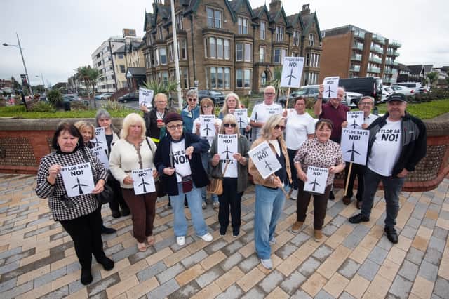 Fylde Says No and other local residents react to the decision for the windfarm cable