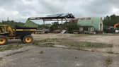 The former scrapyard in Town Lane, Charnock Richard