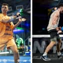 Christian Medina Murphy, 28, has been  Great Britain’s number one padel player sicne 2019.