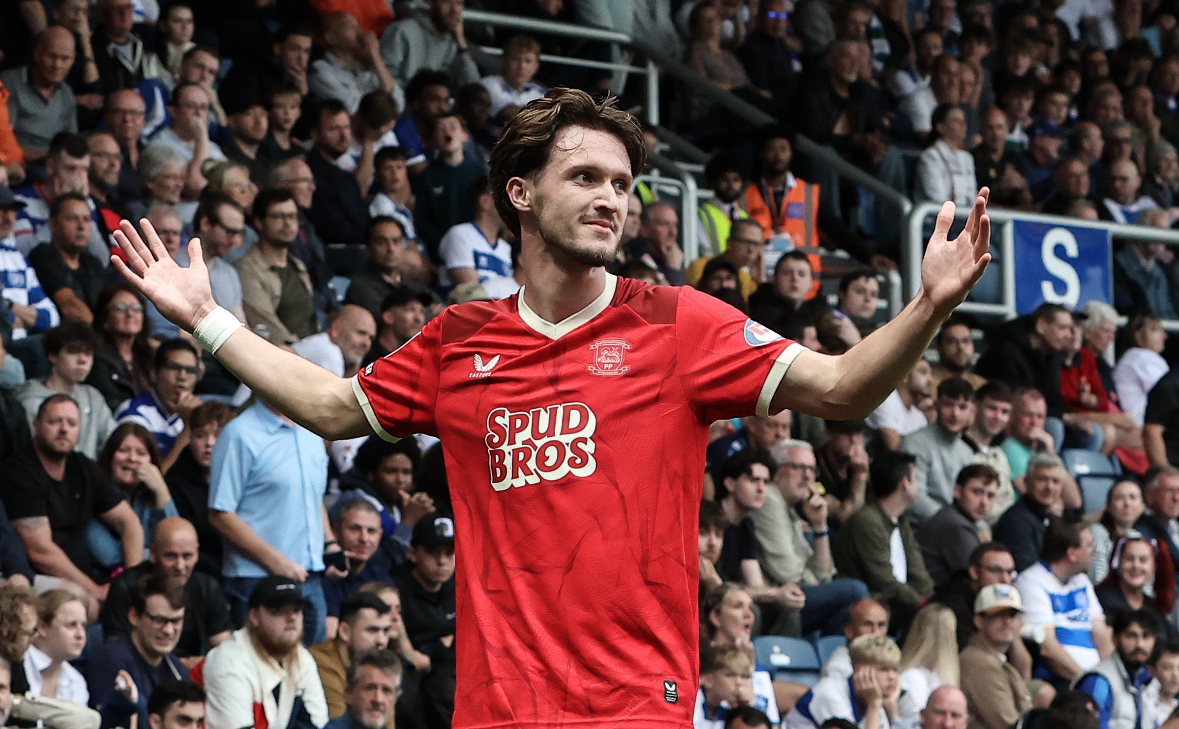 Preston North End's Johnny Kenny celebrates scoring his side's second goal 