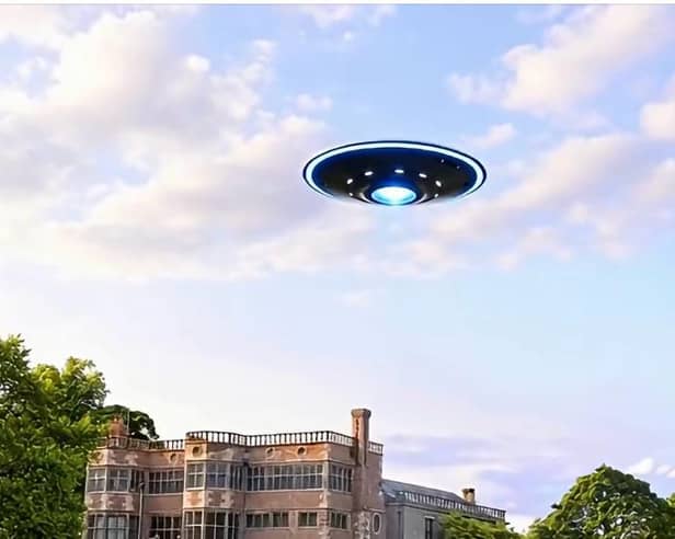 ‘Take me please’ was just one of the many hilarious comments from readers to a 'UFO' captured landing in Astley Park on Monday which was shared by Chorley Police to serve as a warning to members of the public regarding how to spot the real from a deepfake.