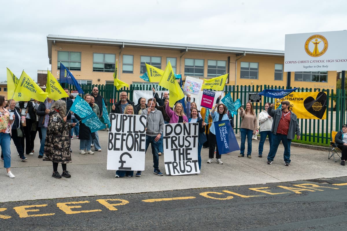 'We're fighting to save our school as we know it': anti-academy strike ...