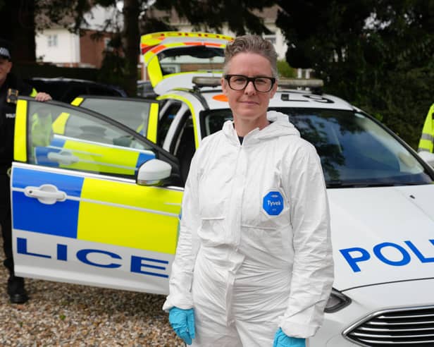 Forensic scientist Jo Millington will be guiding viewers through forensic investigations