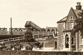 Garstang and Catterall station on the main Preston to Lancaster railway. Anthony Hewitson arrived here in 1872 before discovering there was no Sunday connection into Garstang and having to walk the remaining two miles