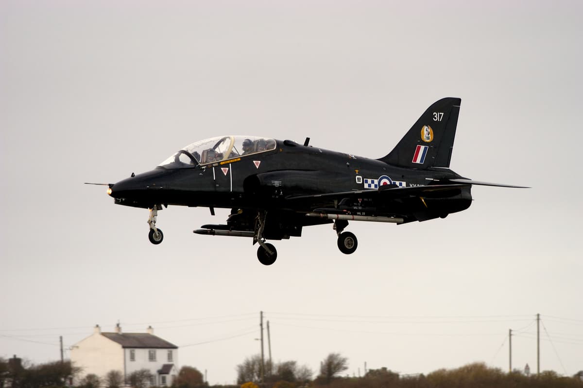 What BAe Systems says following crash of Lancashire-made RAF Hawk T2