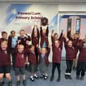 Penwortham Primary School pupils celebrate after the school was named national winner of the Most Inclusive Practice award at The National SEND Awards 2026.