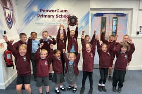 Penwortham Primary School pupils celebrate after the school was named national winner of the Most Inclusive Practice award at The National SEND Awards 2026.