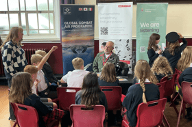 South Ribble primary school at the WRIST Careers Fayre at Hutton Grammar School