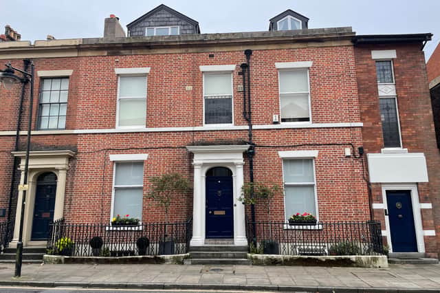 No. 9 Ribblesdale Place, where Lancashire Evening Post founder George Toulmin lived and died in February 1888
