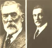 John and George Toulmin, who took over the running of the Lancashire Evening Post following the death of their father and newspaper founder in 1888