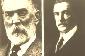 John and George Toulmin, who took over the running of the Lancashire Evening Post following the death of their father and newspaper founder in 1888