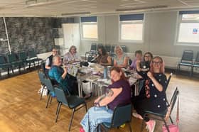 Members of Bamber Bridge Women's Shed