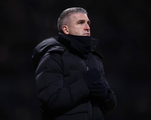 Former PNE manager Ryan Lowe.