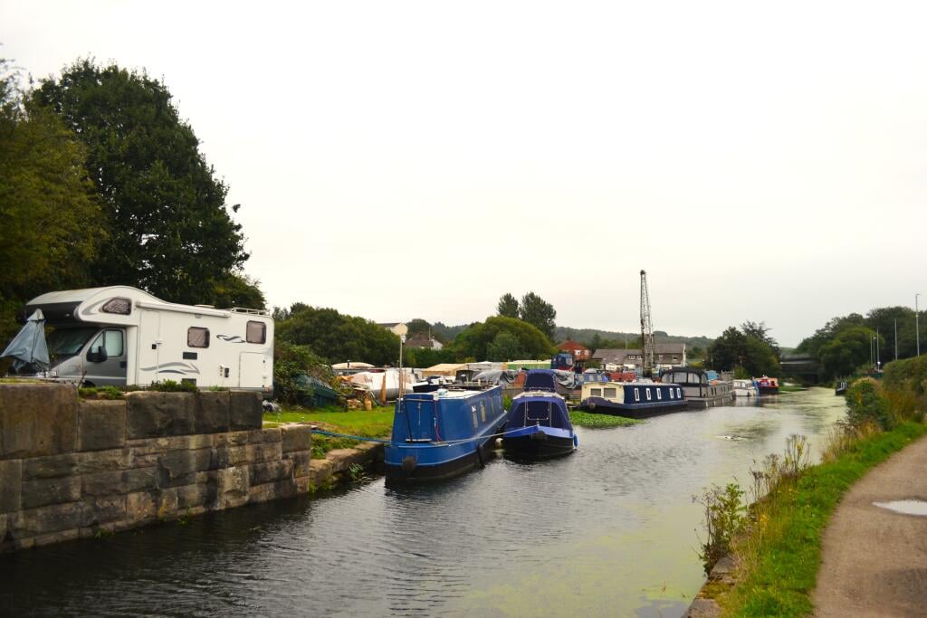 Boatyard next to Chorley's £200m Botany Bay site is put on the market ...