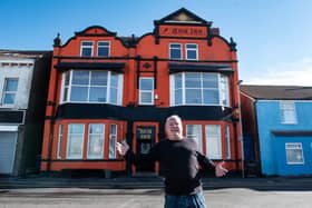 Ray Woods took over the Sun Inn - which is one of Blackpool's oldest pubs - in June after it had been empty for six months. He's trying to restore it back to its traditional roots with live music / darts and pool teams etc Photo: Lucinda Herbert