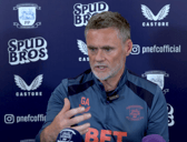Graham Alexander has talked about how his Preston side will line up.
