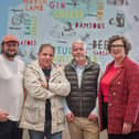 Taste Ambassadors Chris Bury and Maurizio Bocchi with John Gill and Maria Moriarty Eames