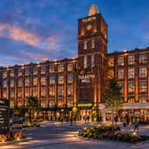 An artist's impression of how Tulketh Mill's exterior could look