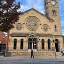 The former Fishergate Baptist Church, with its landmark clock tower, has been given a new lease of life as Luka restaurant