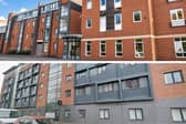 Moor Lane Halls (top) and Walker Street (bottom) have been acquired by MCR Property Group as part of its expansion of Flow Student