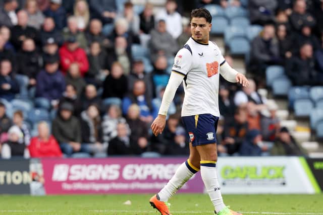 Preston North End's Jusef Erabi.
