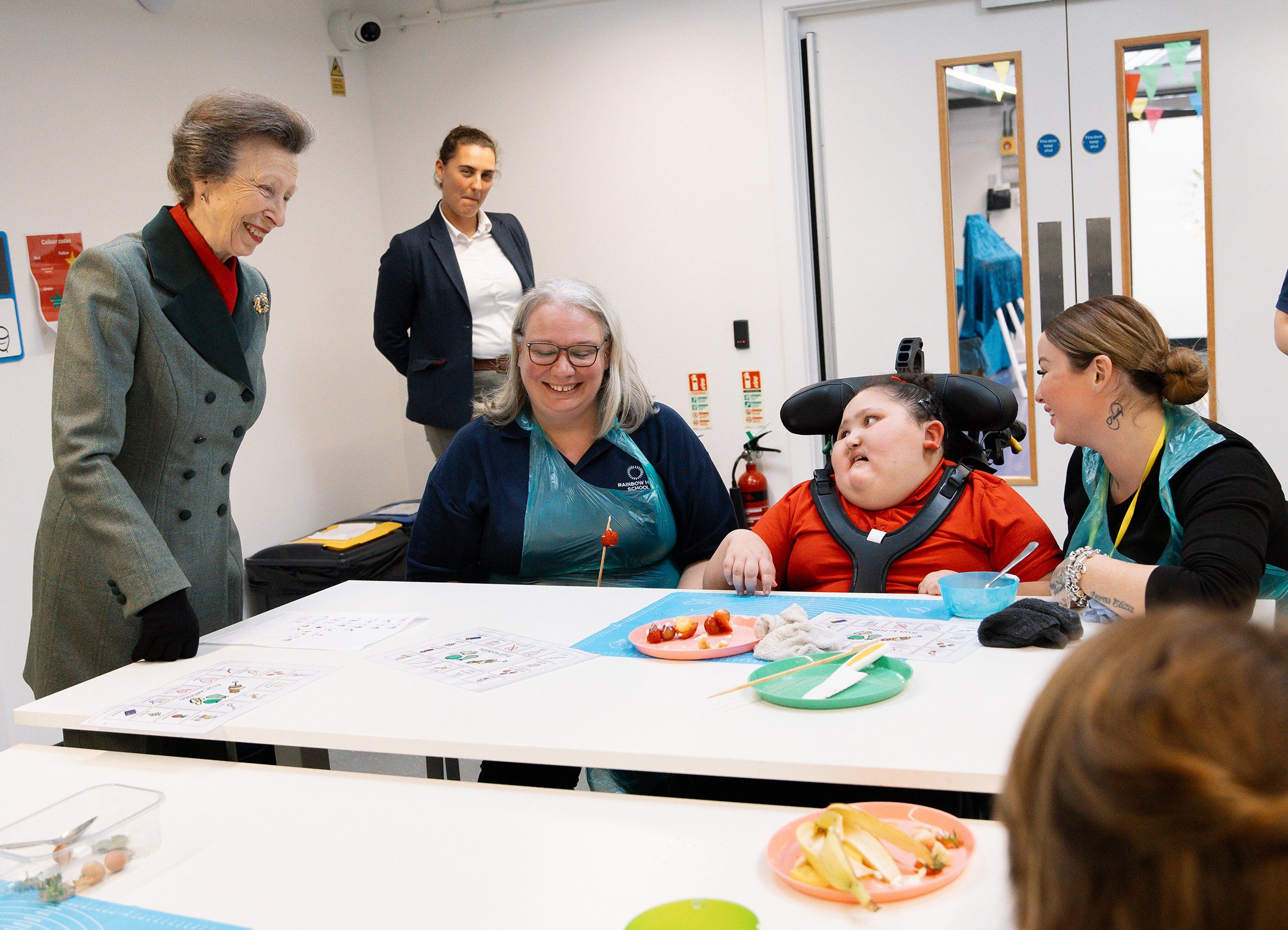 In pics: Her Royal Highness The Princess Royal, visits Lancashire children's charity Rainbow Hub