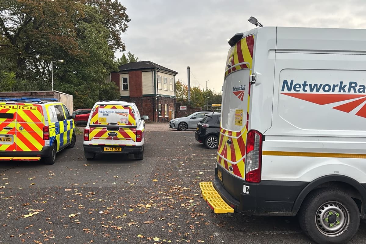 Houston Train Line Trains cancelled after person struck on line between Preston and Wigan