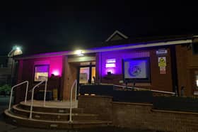 Derian House lights up pink and blue to mark Baby Loss Awareness Week (9 - 15 October 2026)
