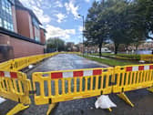 Motorists are being advised to avoid the area around Walker Street while the closure remains in place and repairs are completed