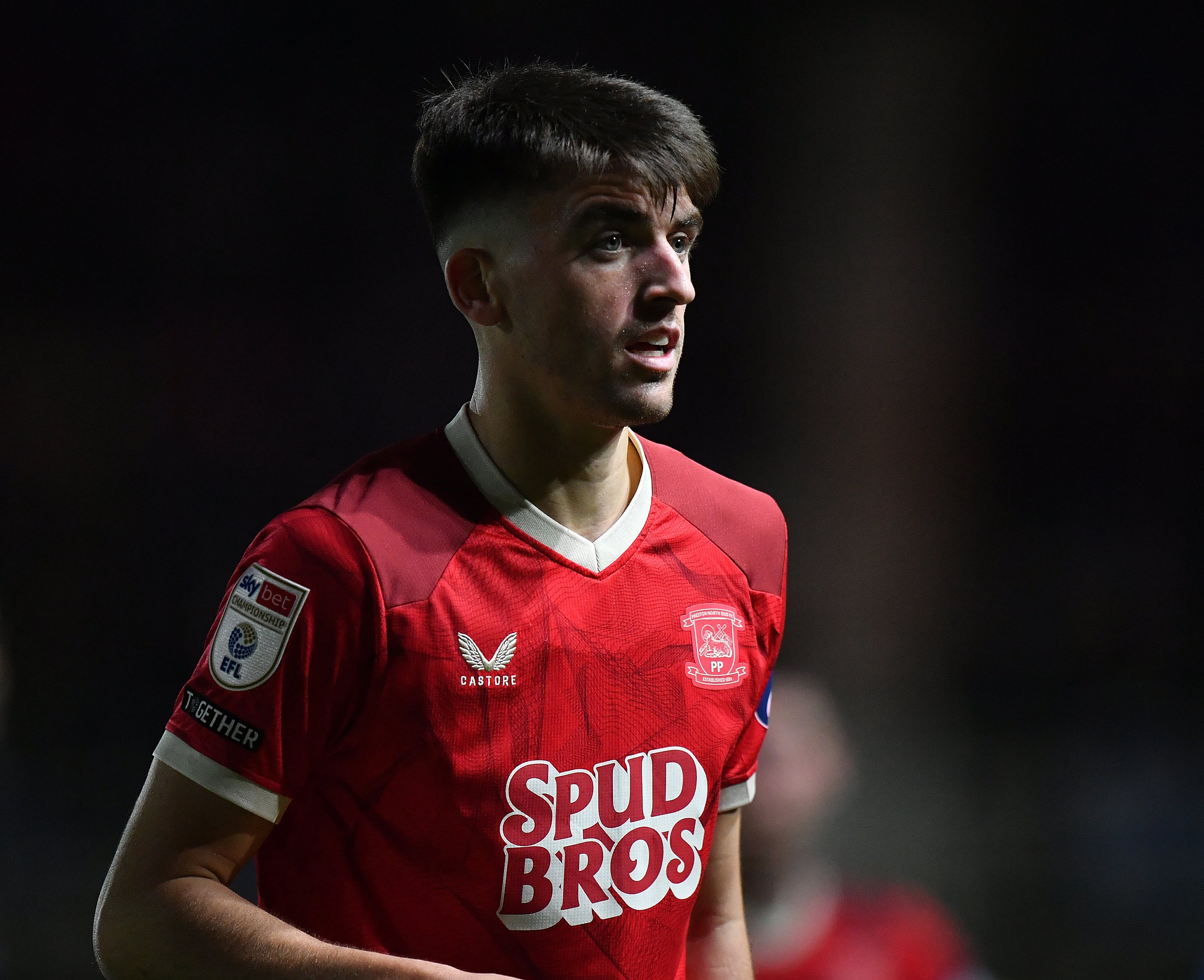 Graham Alexander tells Andy Moran what he has to do for game time amid Preston fan clamour