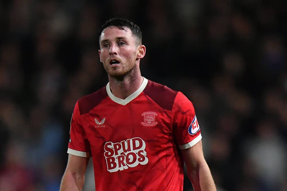 Preston North End's Jordan Thompson